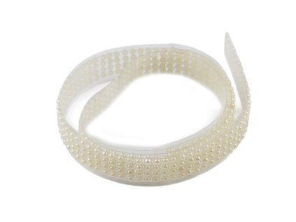 Samolepicí borta s kamínky šíře 12 mm (Varianta 5 fialová lila, Balení 1 ks)