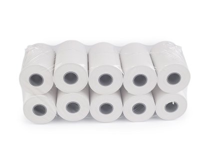 Kotoučky do terminálů 57/40/12 délka 18 m Termo (Varianta bílá, Balení 10 ks)