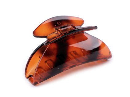 Skřipec do vlasů mašle (Varianta 3 šedobéžová, Balení 1 ks)