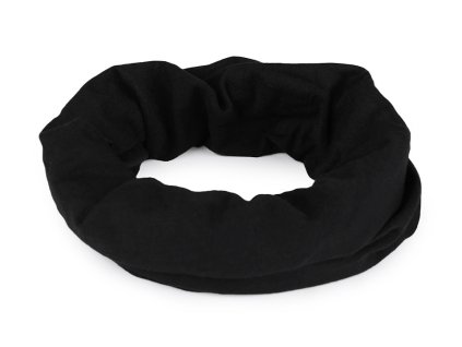 Multifunkční šátek pružný, bezešvý, jednobarevný (Varianta 2 červená, Balení 1 ks)