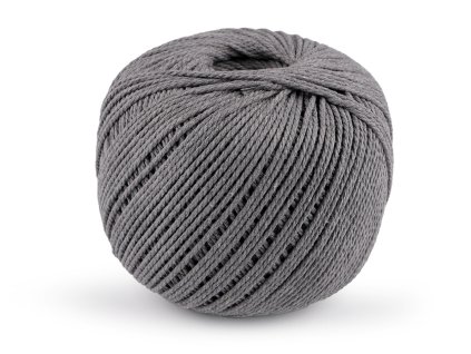 Bavlněná příze macrame Ø2 mm rozčesávací (Varianta 2 režná světlá, Balení 1 ks)