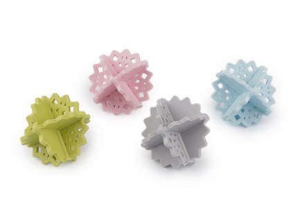 Opakovaně použitelné pevné kuličky do pračky, sada 4 ks (Varianta mix, Balení 1 sada)