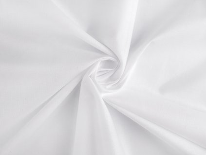 Bavlněná látka / plátno jednobarevná premium (Varianta 1 (BL01/001) bílá, Balení 1 m)