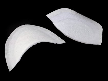 Vycpávky ramenní jehlované (Varianta bílá, Balení 1 pár)