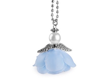 Anděl pro štěstí, v krabičce (Varianta 4 růžová sv., Balení 1 ks)