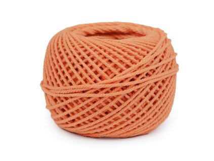 Bavlněná příze macrame / háčkovací 40 g rozčesávací (Varianta 1 (16) bílá, Balení 1 ks)