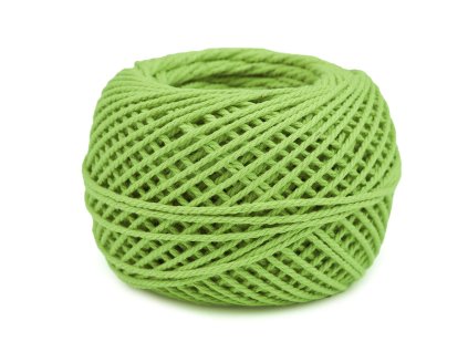 Bavlněná příze macrame / háčkovací 40 g rozčesávací (Varianta 1 (16) bílá, Balení 1 ks)