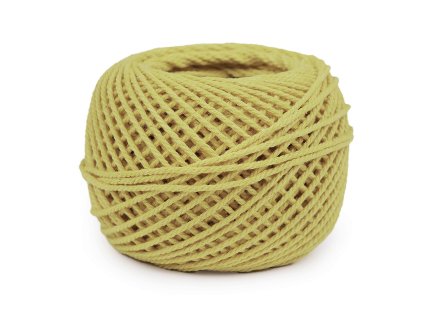 Bavlněná příze macrame / háčkovací 40 g rozčesávací (Varianta 1 (16) bílá, Balení 1 ks)