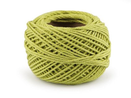 Bavlněná příze macrame / háčkovací 40 g rozčesávací (Varianta 1 (16) bílá, Balení 1 ks)