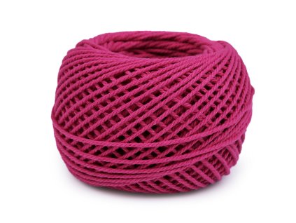 Bavlněná příze macrame / háčkovací 40 g rozčesávací (Varianta 1 (16) bílá, Balení 1 ks)