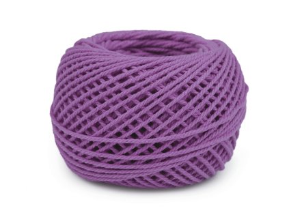 Bavlněná příze macrame / háčkovací 40 g rozčesávací (Varianta 1 (16) bílá, Balení 1 ks)