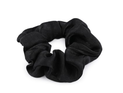 Gumička scrunchie do vlasů (Varianta 1 bílá, Balení 1 ks)