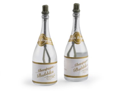 Svatební / párty bublifuk (Varianta 1 (4 ml) transparent, Balení 24 ks)