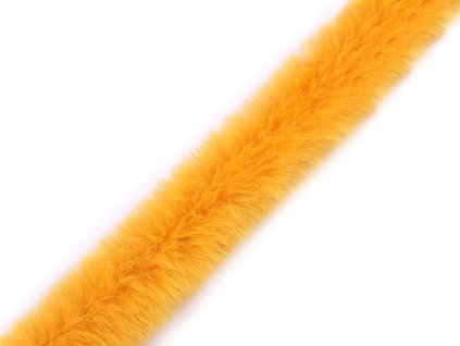 Všívací oděvní / dekorační kožešina kulatá šíře 1,5 cm (Varianta 1 Off White, Balení 1 m)