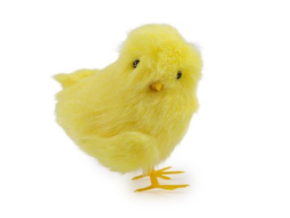 Dekorace velikonoční kuřátko (Varianta žlutá, Balení 1 ks)