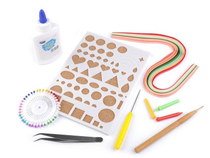 Sada na quilling (Varianta 1 viz foto, Balení 1 sada)