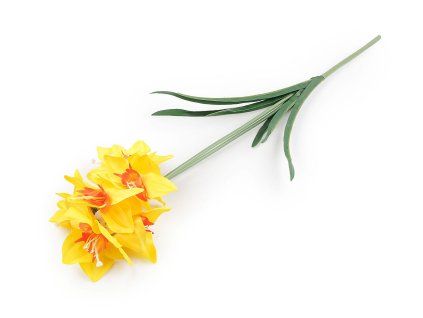 Umělý narcis (Varianta 1 bílá, Balení 1 ks)