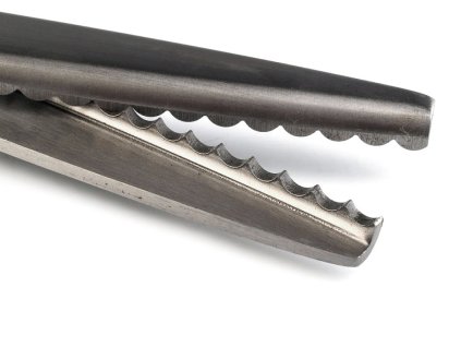 Nůžky entlovací délka 23 cm obloučky (Varianta černá, Balení 1 ks)