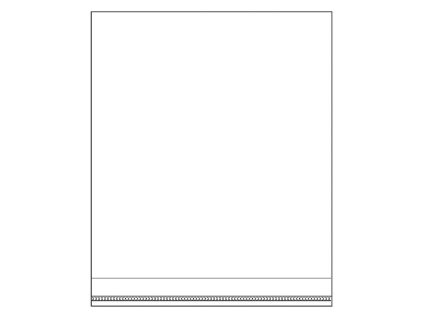 PP sáček s lepicí klopou 16x16 cm (Varianta transparent, Balení 100 ks)