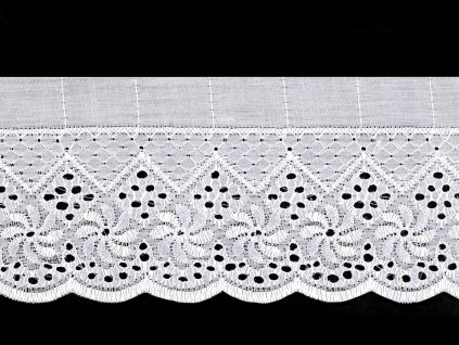 Madeira - štykování šíře 80 mm (Varianta bílá, Balení 13.5 m)