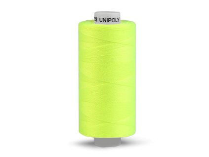 Polyesterové nitě Unipoly návin 500 m (Varianta 001 bílá, Balení 10 ks)