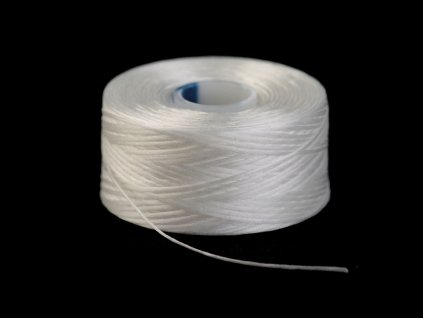 Šperková nit S-lon / Superlon nitě AA (Varianta 1 bílá, Balení 1 ks)