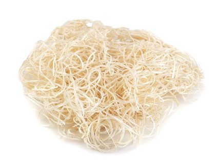 Dekorační dřevitá tráva / vlna 10 g (Varianta režná světlá, Balení 1 sáček)