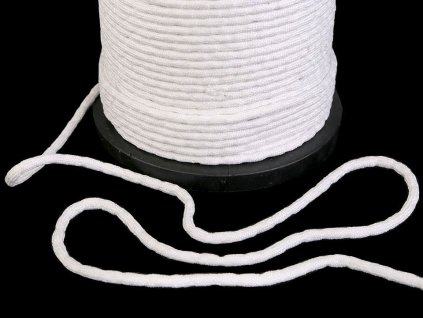 Šňůra olověná na záclony 49 g/m (Varianta bílá, Balení 1 m)