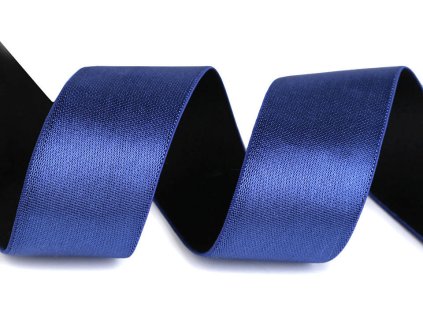 Saténová pruženka šíře 30 mm (Varianta 2 černá, Balení 1 m)