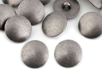 Kovový knoflík velikost 24", 30", 32" (Varianta 1 (24") nikl antik, Balení 20 ks)