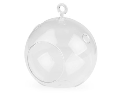 Skleněná koule Ø12 cm aerárium (Varianta transparent, Balení 1 ks)