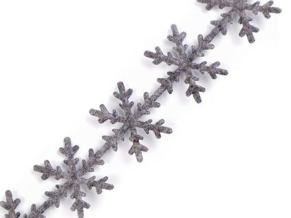 Filcové vločky 25 mm (Varianta 1 bílá, Balení 5 m)