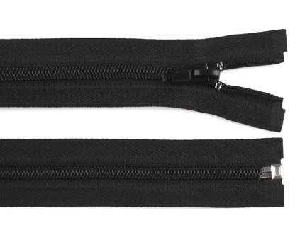 Spirálový zip No 5 délka 125 cm, 150 cm (Varianta 1 (125 cm) černá, Balení 1 ks)