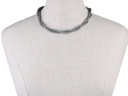 Perlový náhrdelník (Varianta 1 (01) bílá perlová, Balení 1 ks)