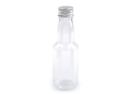 Plastová lahvička se šroubovacím víčkem (Varianta transparent, Balení 1 lahv.)