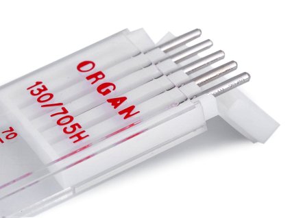 Strojové jehly Universal 70;80;90;100 Organ (Varianta 1 (70/10) nikl, Balení 1 krab.)