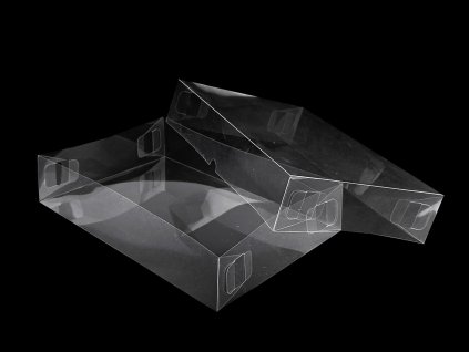 Plastová krabička s víkem (Varianta transparent, Balení 100 ks)