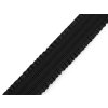 Pruženka řasená šíře 48 mm (Varianta 1 černá, Balení 1 m)