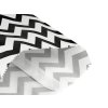 Papírový sáček chevron 10x14 cm (Varianta 1 bílo-černá chevron, Balení 100 ks)