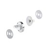 Magnetické zapínání Ø18 mm nikl (Varianta nikl, Balení 5 sada)