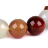 Náramek achát multicolor, syntetický minerál (Varianta achát multicolor, Balení 1 ks)