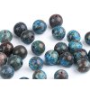Chryzokol syntetický, minerální korálky Ø8 mm (Varianta chryzokol, Balení 10 ks)