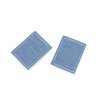 Nažehlovací záplaty pro opravy dírek i zdobení 3x4 cm (Varianta 4 modrá světlá, Balení 10 ks)