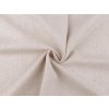 Lněná látka s viskózou (Varianta 2 režná světlá, Balení 1 m)