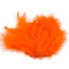 Pštrosí peří délka 9-16 cm (Varianta 1 oranžová, Balení 1 sáček)
