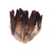 Slepičí peří délka 6-20 cm (Varianta 9 černá, Balení 20 ks)