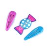 Sponka do vlasů pukačka (Varianta 1 mix zmrzlina, Balení 1 karta)
