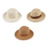Letní klobouk / slamák unisex (Varianta 3 přírodní sv., Balení 1 ks)