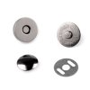 Magnetické zapínání Ø14 mm s nýtkem (Varianta 2 nikl černý, Balení 200 sada)