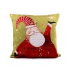 Vánoční gobelínový povlak na polštář 46x46 cm (Varianta 5 červená, Balení 1 ks)